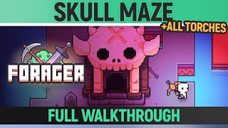 Forager  Skull Maze  How to solve [upl. by Joris468]