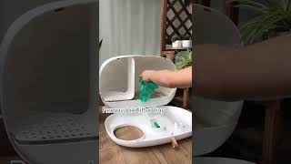 makesure modern cat litter box inside every detail you can see [upl. by Assiluy]