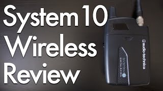 AudioTechnica System 10 CameraMount Wireless Mic Review [upl. by Aisel]