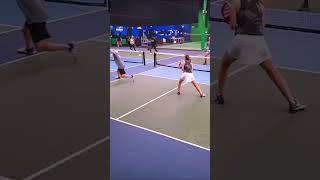 🤏Down the Middle pickleballhighlights pickleball sports sporthighlights [upl. by Eran102]