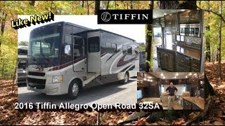 PreOwned 2016 Tiffin Allegro Open Road 32SA  Mount Comfort RV [upl. by Incrocci827]