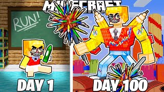 I Survived 100 Days as MISTER DELIGHT in Minecraft [upl. by Downing]