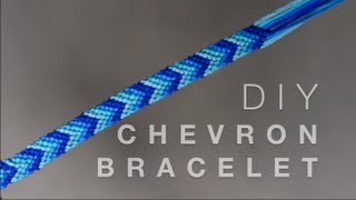 DIY Chevron Friendship Bracelet [upl. by Avery762]