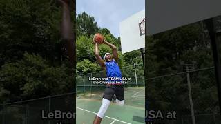 LeBron and Team USA at the Olympics be like basketball [upl. by Niloc]