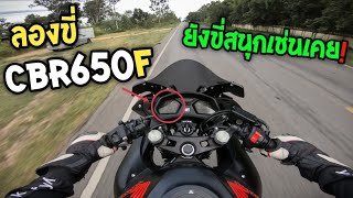 ลองขี่ CBR650F ท่อ burnout โคตรลั่น🔥ทำไมถึงเป็นรถที่อมตะที่ขี่ดีสุดในรุ่น [upl. by Loggia]