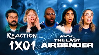 Wait Is This Good  Netflix Avatar The Last Airbender  1x1 Aang  Group Reaction [upl. by Wilonah]