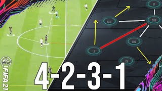 Why 4231 is the most META formation to give you wins TACTICS  FIFA 21 Ultimate Team [upl. by Bohaty]