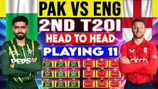 Pakistan vs England 2nd T20 2024 Playing 11  Pakistan Vs England T20 Series 2024 [upl. by Aziul]