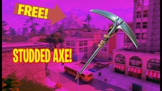 How To Get FREE Studded Axe Works In Game HxD tutorial [upl. by Abana]