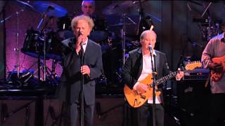 Paul Simon and Art Garfunkel  quotBridge Over Troubled Waterquot 66 HD [upl. by Ailicec]