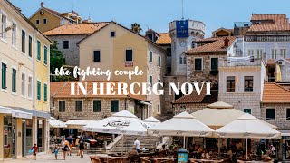 Herceg Novi Montenegro  Exploring the Enchanting Fortified City of Kotor Bay 4K [upl. by Genie755]