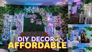 Low Cost Wedding Decoration Ideas at Home  DIY Wedding Design  Unique Wedding Ideas [upl. by Nemhauser]