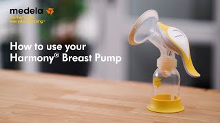 How to clean assemble and use Harmony™ Manual Breast Pump [upl. by Ihcas]