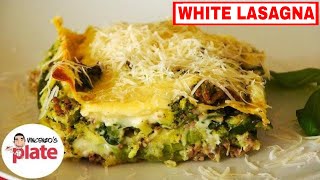 BEST LASAGNE RECIPE  Cheesy White Lasagna Recipe  Italian Food Recipes [upl. by Binetta416]