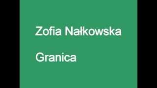 Granica  Zofia Nałkowska streszczenie [upl. by Nirret]