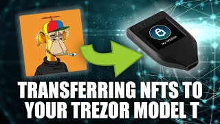 EASY GUIDE How to Send NFTs to Trezor Hardware Wallet [upl. by Salokcin]