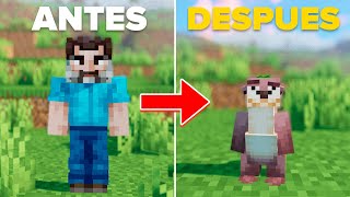 Cómo Transformarse En NUTRIA del DEDSAFIO en Minecraft Fácil y Rápido [upl. by Kone707]