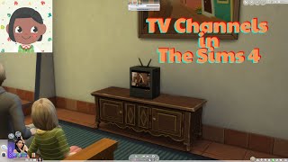 TV Stations in the Sims 4 [upl. by Jacquette]