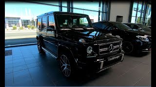 MERCEDES BENZ AMG G63 GCLASS SUV MODEL 2018 EDITION 463 OBSIDIAN BLACK WALKAROUND  INTERIOR [upl. by Armilda]