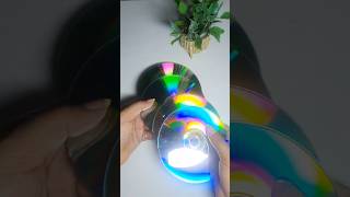 Amazing Idea from old CDs  shorts homedecor festival diy mindblowingideas bestoutofwaste [upl. by Aisatal90]