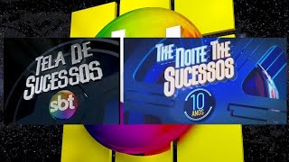 COMPARAÇÃO ABERTURA TELA DE SUCESSOS 1997 E THE NOITE DE SUCESSOS 2024  SBT [upl. by Aneeram]