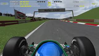 Bergers Benetton B186 around Osterreichring  F1 Challenge 1986 [upl. by Quartus]