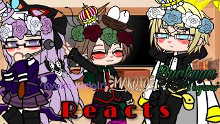 MakotoKyoko and byakuya react to UDG [upl. by Kalie582]