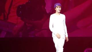 Justin Bieber One Less Lonely Girl Live Toronto [upl. by Suaeddaht]