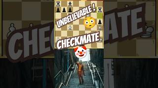 Unbelievable Checkmate Move That Stunned Everyone✨chess checkmate brilliant chessshorts shorts [upl. by Reisfield]