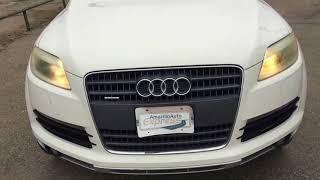 Audi 07 Q7 Day running lights [upl. by Martin]