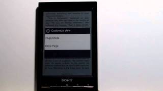 Review Sony Reader WiFi PRST1 eBook Reader [upl. by Ardnnek]