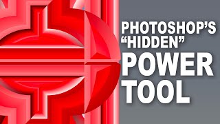 Adobe Photoshop Hidden Power Tool For Infinite Shapes Tutorial [upl. by Hgielra]