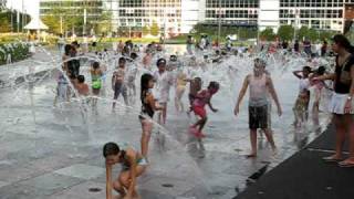 Children Playground at Downtown Houston [upl. by Ahsinroc]