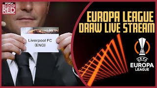 Liverpool Europa League Group Stage Draw LIVE [upl. by Zebada]