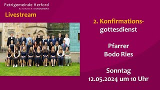 2 Konfirmation aus der Petrigemeide Herford am 12052024 [upl. by Shannah639]