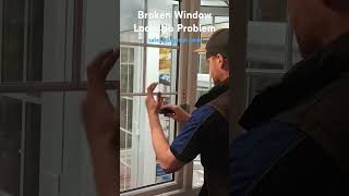 New Product ⭐ALERT How to open a broken window diy locksmith fixing howto repair doubleglazing [upl. by Ocnarfnaig]