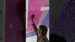 Ceiling painting texture design 💥🔥🤩 music comedy bollywood song hindisong art homedecor [upl. by Ennael458]