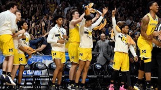 Game Rewind Watch Michigan advance to the Final Four in 7 minutes [upl. by Reinnej]