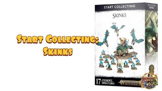 Start Collecting Age of Sigmar 3rd Edition Skinks [upl. by Rauscher351]