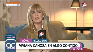 Algo Contigo  Viviana Canosa en Montevideo [upl. by Leahcimauhsoj]