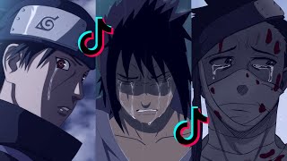 Naruto Tiktok Edits Sad Compilation 1 [upl. by Zetrok886]