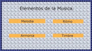 Elementos de la Musica [upl. by Maurene432]