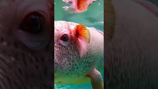 😨PIGFISH⁉️REAL OR NO⁉️ pigfish realorfake unique uniqefish horrorstories horrorshorts weird [upl. by Htiffirg]