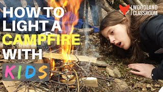 How To Light a Campfire with Kids [upl. by Theone]