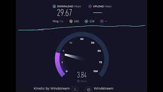 Kinetic Internet 1 Gig Internet speed test [upl. by Beaver]