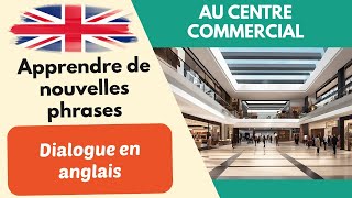 Au centre commercial Dialogue simple conversation en anglais pour débutants 2 [upl. by Tareyn760]