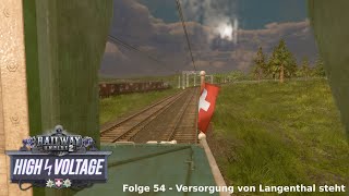 Versorgung von Langenthal steht  Railway Empire 2 High Voltage 54  🚆 VanDeWulfen🛤️ [upl. by Iz330]