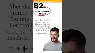 Deutsch Test B2 Beruf deutsch shorts smalltalk hörenlesenverstehen prüfungsvorbereitung Deutsch [upl. by Aronel]