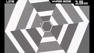 Super Hexagon Level 6  HEXAGONEST HYPER MODE [upl. by Yleme]