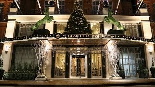 McQueens Christmas Installation at Claridges 2013 [upl. by Chet]